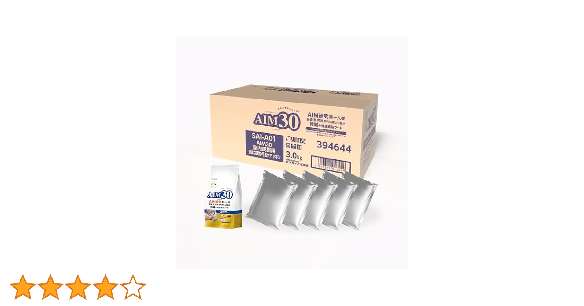 【新品・未開封】AIM30 国産品 3kg×2箱 フィッシュ キャットハウス付 Amazon | AIM30 室内避妊・去勢後成猫用 健康な尿路・毛玉ケア